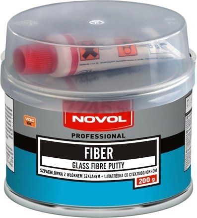 Шпатлевка NOVOL Fiber 0,2 кг (1220)