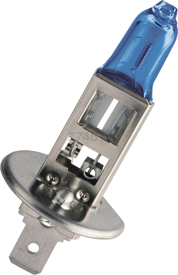 Лампа галогенная автомобильная PHILIPS DiamondVision H1 2 штуки (12258DVS2) - Фото 2