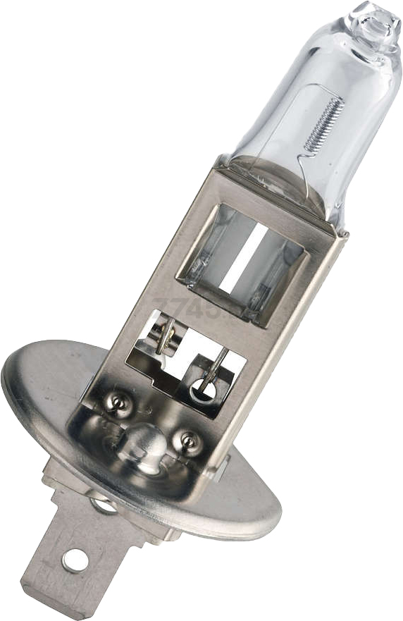 Лампа галогенная автомобильная PHILIPS LongLife EcoVision H1 (12258LLECOC1) - Фото 2
