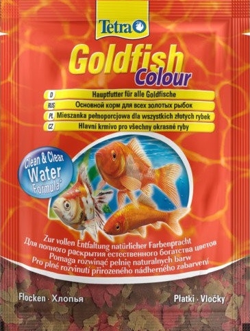 Корм для рыб TETRA Goldfish Colour Flakes Sachet 12 г (4004218183704)