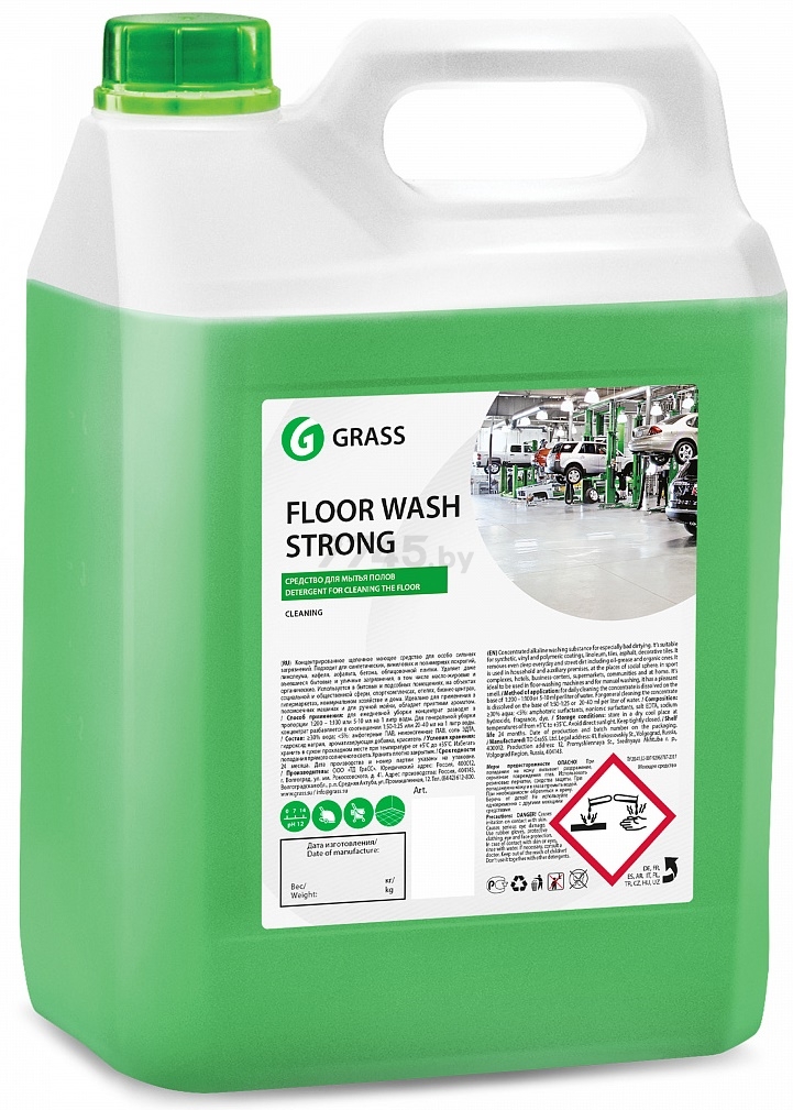Средство для мытья полов GRASS Floor Wash Strong 5,6 л (125193)