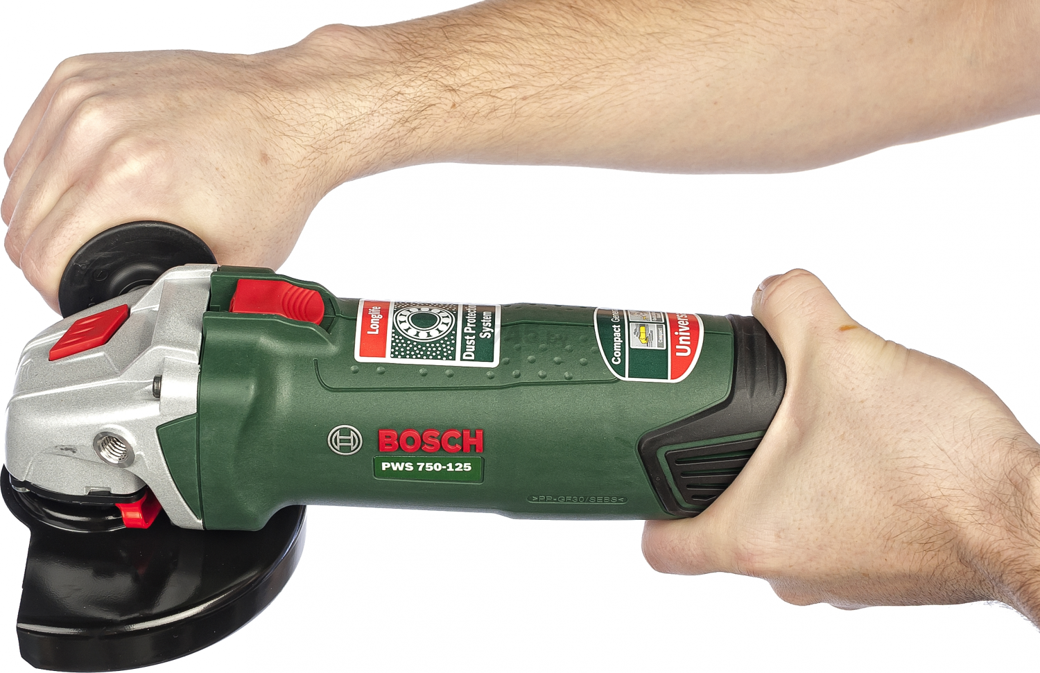 Шлифмашина угловая (болгарка) BOSCH PWS 750-125 (06033A2422) - Фото 4