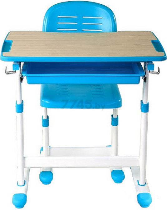 Парта со стулом растущие FUNDESK Piccolino Blue (211458) - Фото 4
