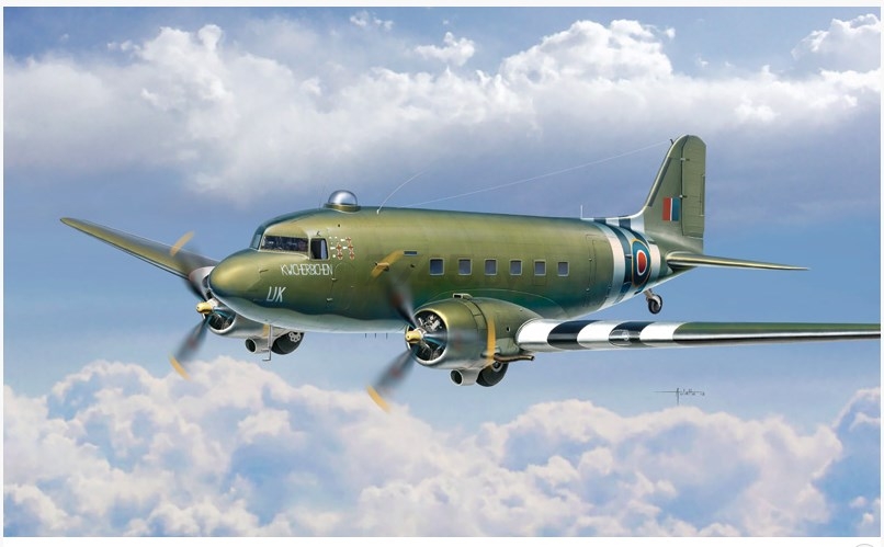 Сборная модель ITALERI Военно-транспортный самолет DAKOTA MKIII 1:72 (1338) - Фото 2