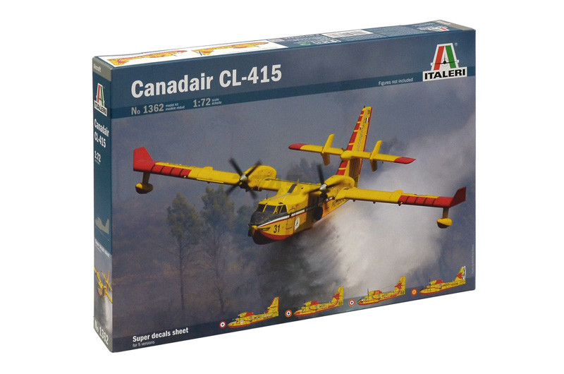 Сборная модель ITALERI Самолет Canadair CL-415 1:72 (1362)