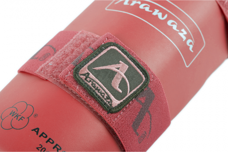 Защита голени и стопы ARAWAZA WKF размер XS, красный (RSGWKFR-XS) - Фото 6