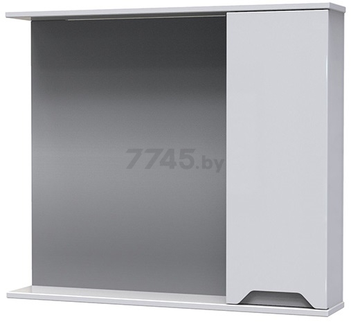 Шкаф с зеркалом для ванной AV ENGINEERING Allegretto 85 (AVE4444324)
