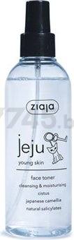 Тоник ZIAJA Jeju Young Skin Очищающий и увлажняющий 200 мл (15598)