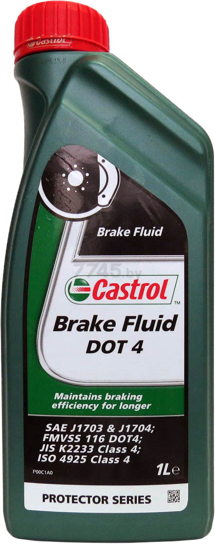 Тормозная жидкость CASTROL Brake Fluid DOT 4 1 л (157D5A)