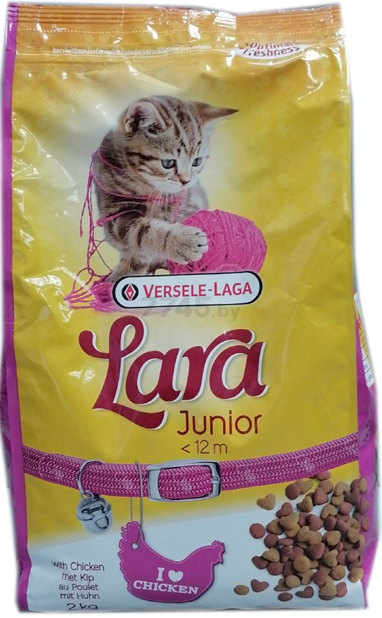 Сухой корм для котят LARA курица 2 кг (441065) - Фото 2