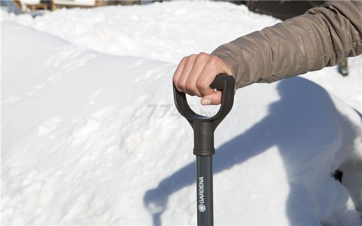 Лопата снеговая пластмассовая 400 мм GARDENA ClassicLine (17550-30) - Фото 6