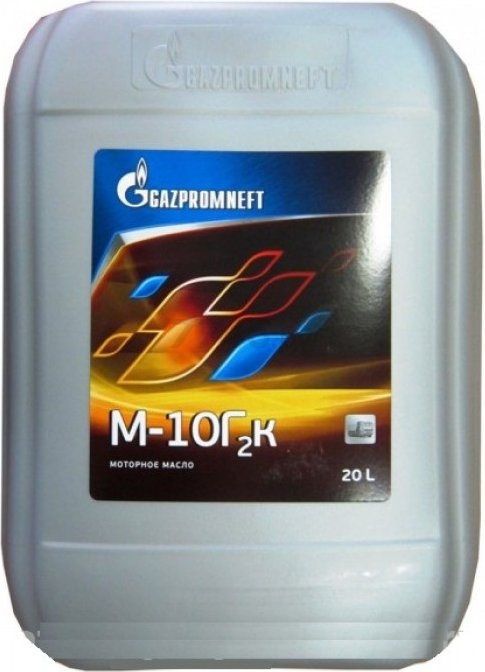 Моторное масло SAE30 минеральное ГАЗПРОМНЕФТЬ М-10Г2к 20 л (253130355)