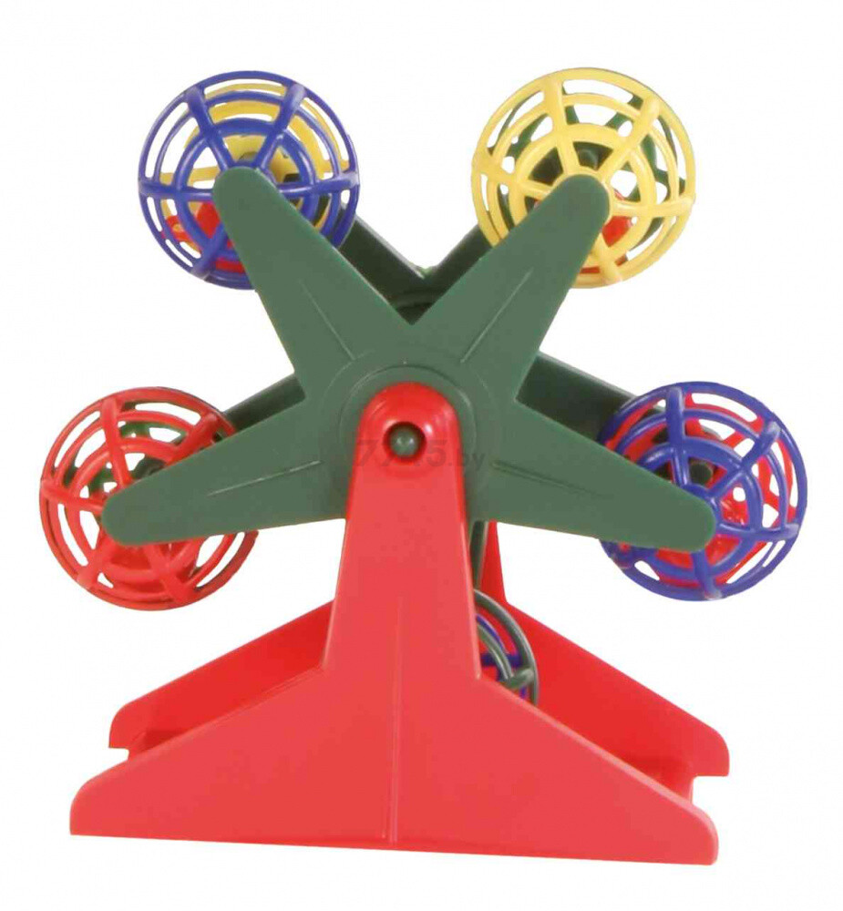 Игрушка для птиц TRIXIE Карусель с погремушками 10 см (5355)