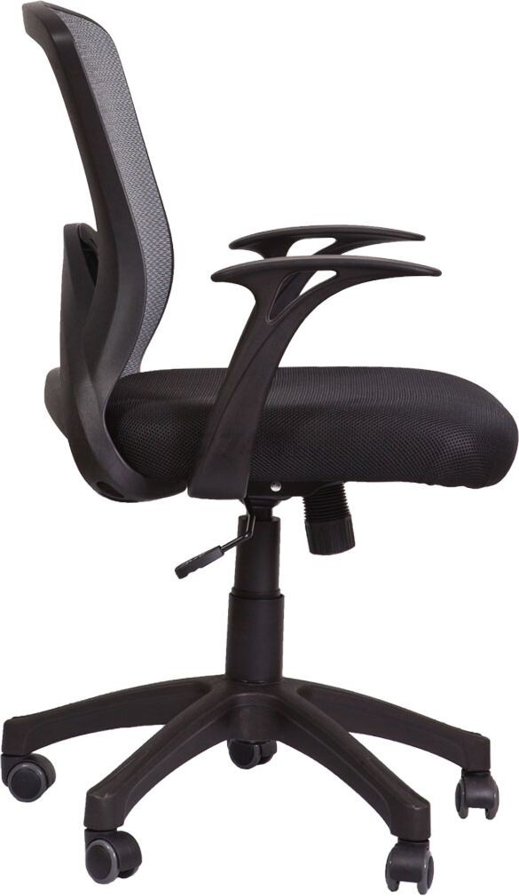 Кресло компьютерное AKSHOME Shark серый/черный (55068) - Фото 4