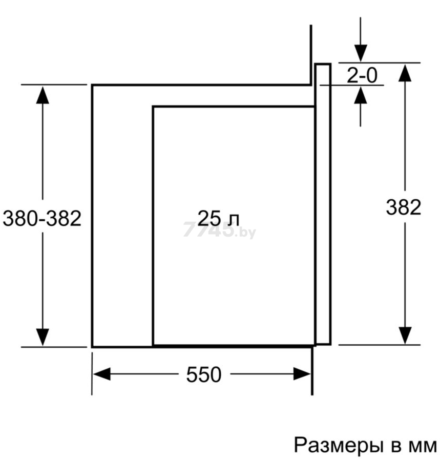 Печь микроволновая встраиваемая BOSCH BFL554MB0 - Фото 7