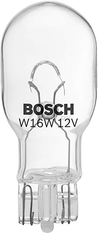 Лампа накаливания автомобильная BOSCH Pure Light W16W 2 штуки (1987301049)