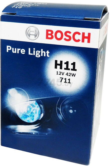 Лампа галогенная автомобильная BOSCH Pure Light H11 (1987302084) - Фото 2