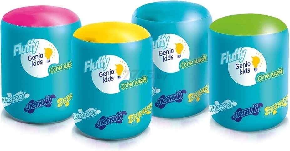 Набор для лепки GENIO KIDS Fluffy Воздушный пластилин (TA1500)