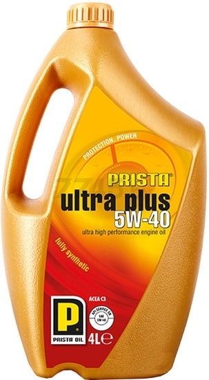 Моторное масло 5W40 синтетическое PRISTA Ultra Plus 4 л (P060900)