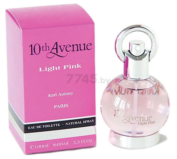 Парфюмерная вода женская Бутик де Франс JEAN JACQUES VIVIER 10ТН Avenue Light Pink 100 мл (3282441669009)