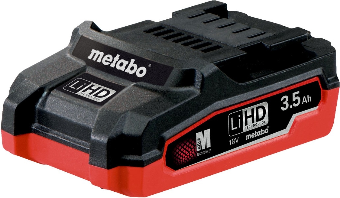 Аккумулятор METABO 18 В 3,5 Ач LiHD 2 штуки (T03460) - Фото 2