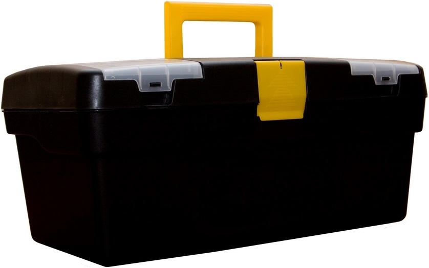 Ящик для инструмента пластмассовый PROFBOX А-42 420х220х180 мм с секциями (610522)
