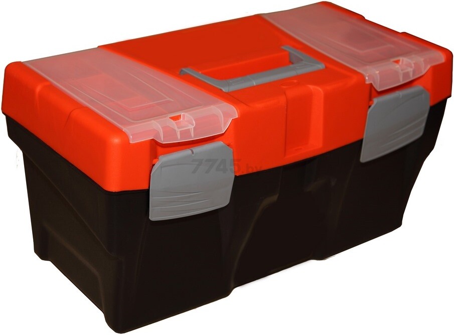 Ящик для инструмента пластмассовый PROFBOX М-60 585х295х295 мм с секциями (610119)