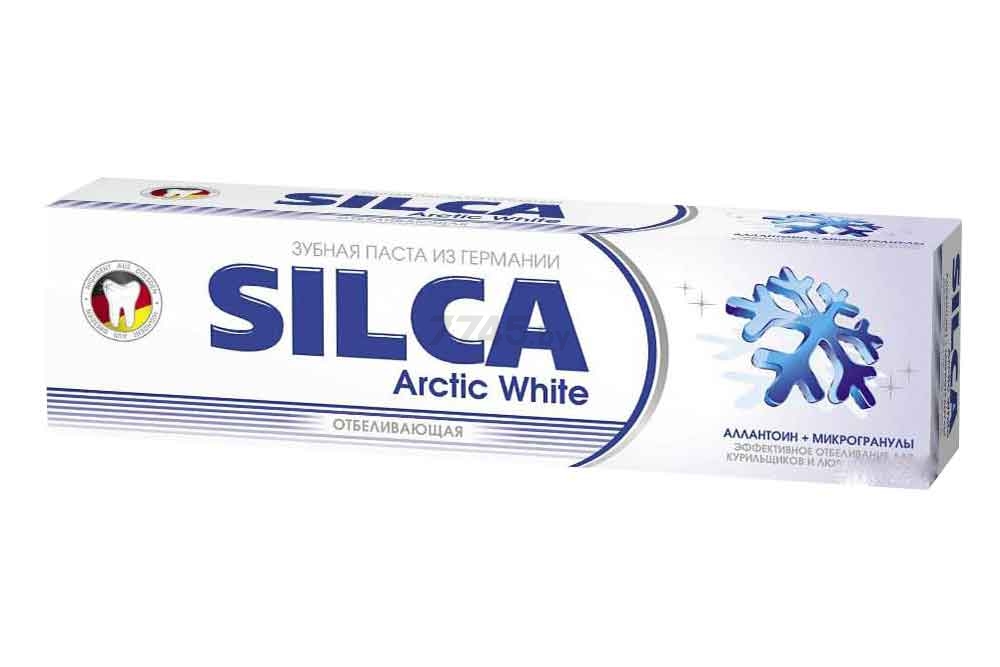 Зубная паста SILCA Arctic White 100 мл (0161053758) - Фото 2