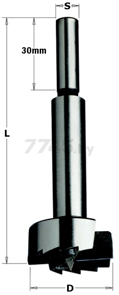 Сверло Форстнера по дереву 30 мм СМТ Orange Tools (537.300.31)