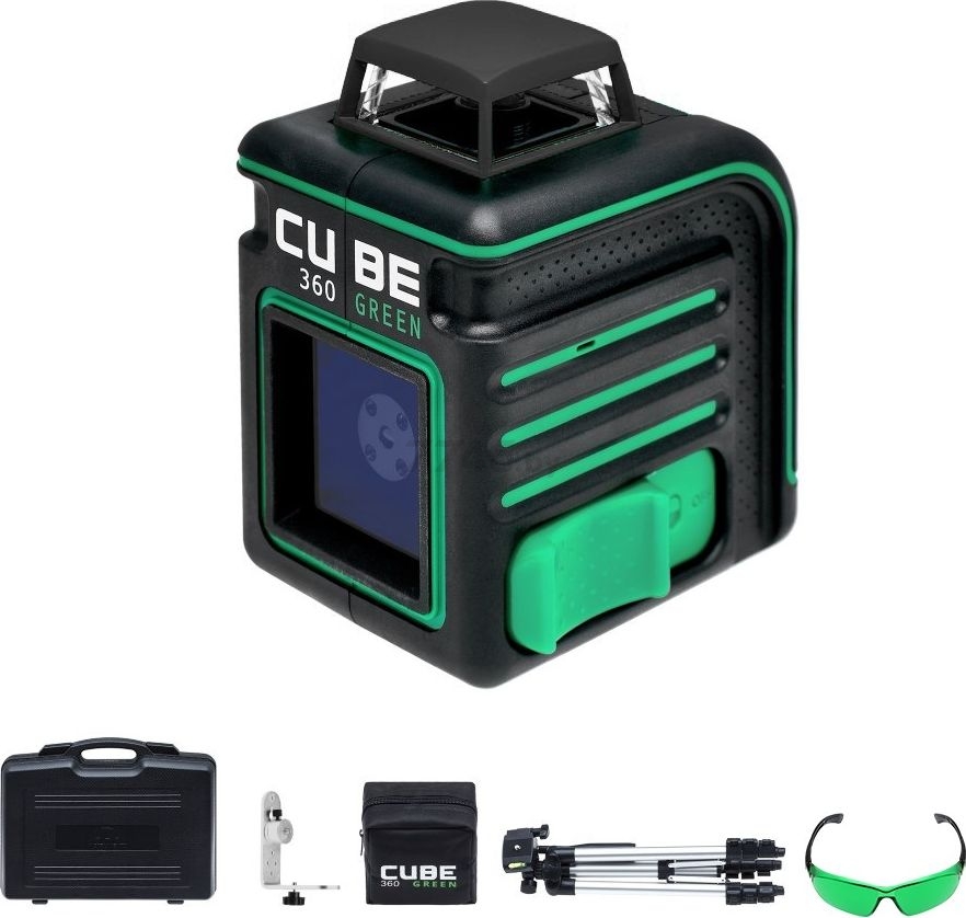 Уровень лазерный ADA INSTRUMENTS CUBE 360 Green ULTIMATE EDITION (A00470)