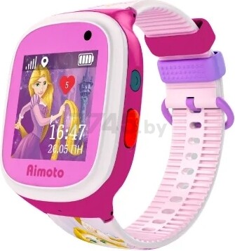 Умные часы детские Кнопка жизни AIMOTO Disney Принцесса Рапунцель - Фото 2