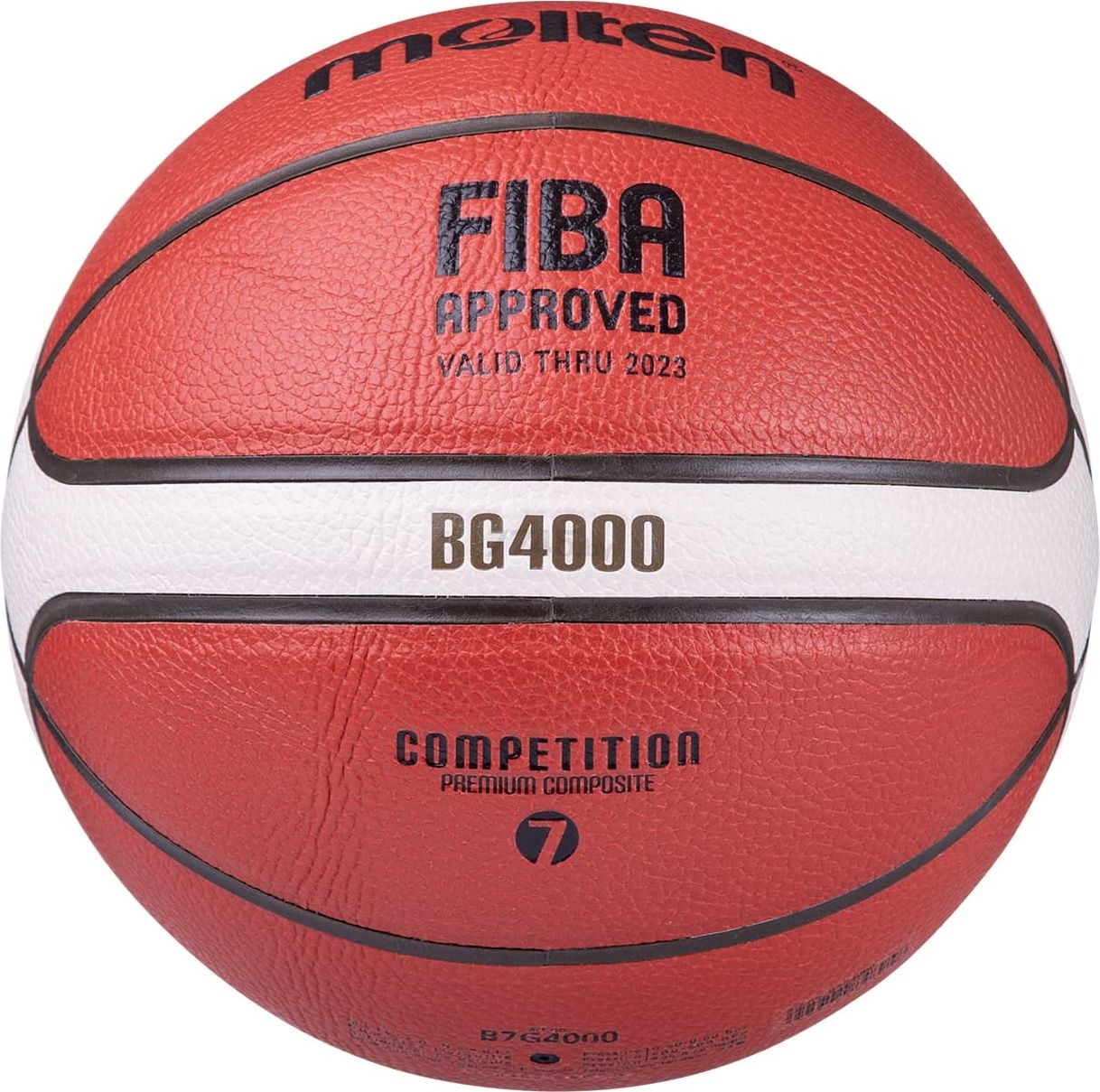 Баскетбольный мяч MOLTEN B7G4000X - Фото 2