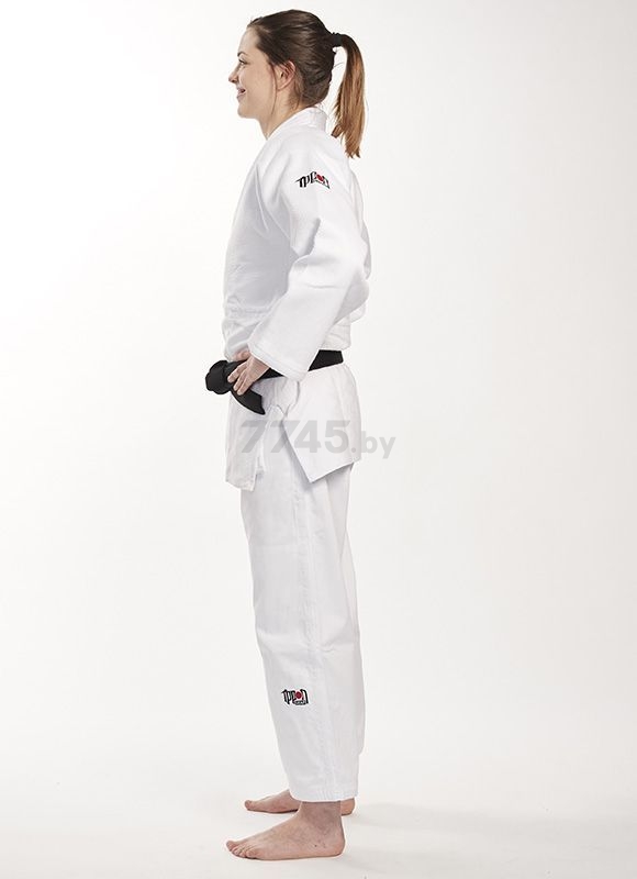 Куртка дзюдо IPPON GEAR Fighter Slim Fit белый 160 (JJ750SW-160) - Фото 2