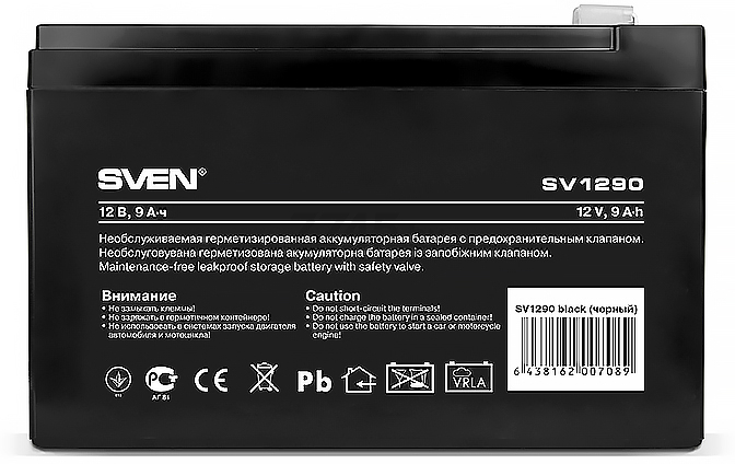 Аккумулятор для ИБП SVEN SV1290 - Фото 2