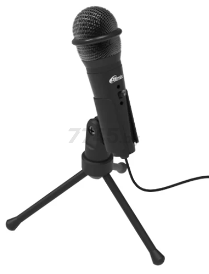 Микрофон Ritmix RDM-120 черный - Фото 2
