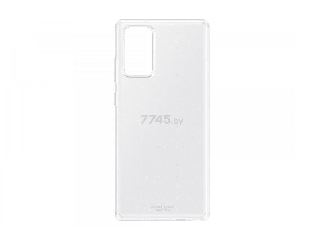 Чехол Samsung Clear Cover для Note20 прозрачный (EF-QN980TTEGRU) - Фото 2