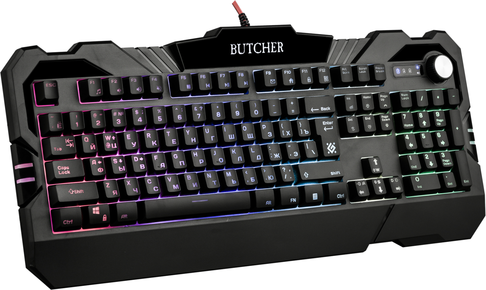 Клавиатура игровая DEFENDER Butcher GK-193DL - Фото 2