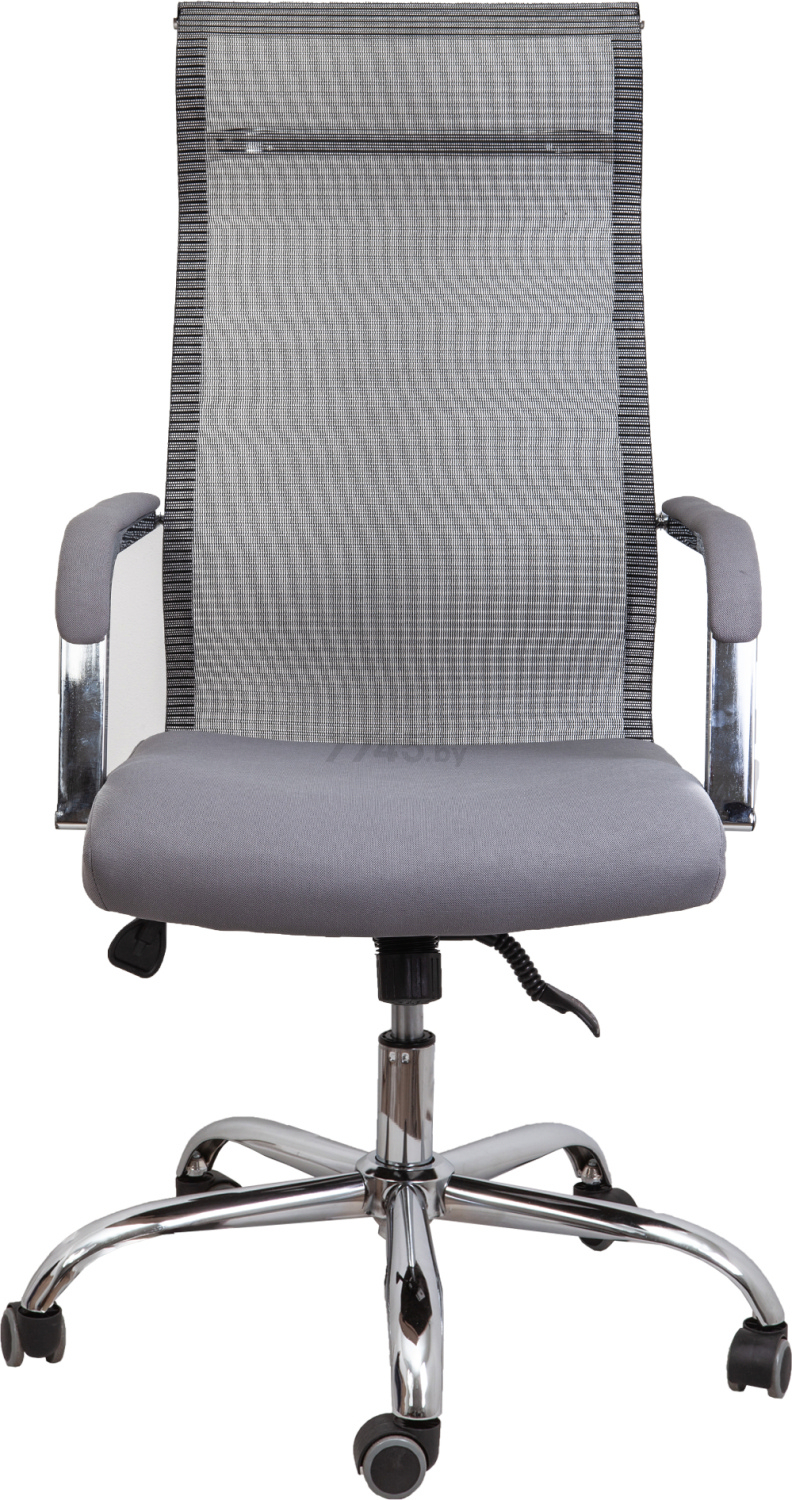 Кресло компьютерное AKSHOME Grid B серый (69797) - Фото 2