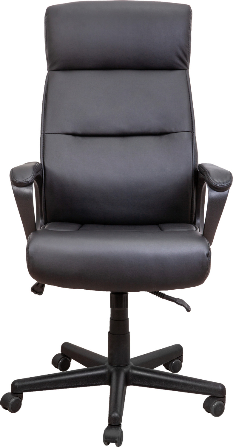 Кресло компьютерное AKSHOME Paulo Eco черный (65898) - Фото 2