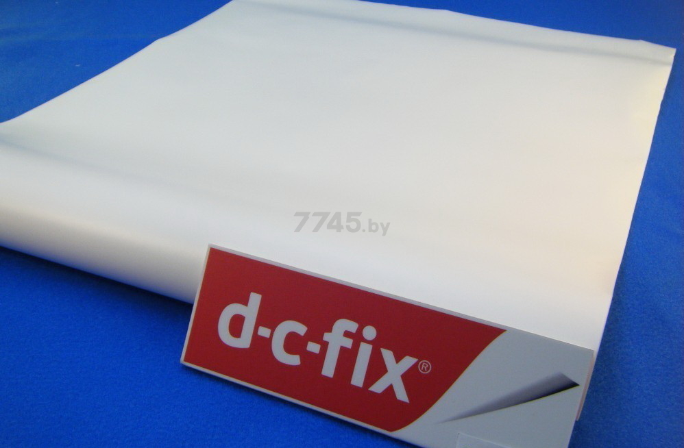 Пленка самоклеящаяся D-C-FIX Uni Мат Weiss белая 45 см (200-0100) - Фото 2