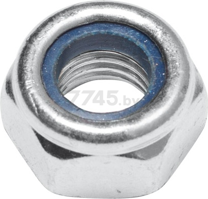 Гайка со стопорным кольцом М10 цинк класс прочности 5.8 DIN 985 STARFIX 2300 штук (SM-50738-2300)