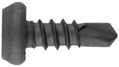 Саморез для листового металла 3,8х11 мм фосфат со сверлом STARFIX 50 штук (SMZ1-91682-50)