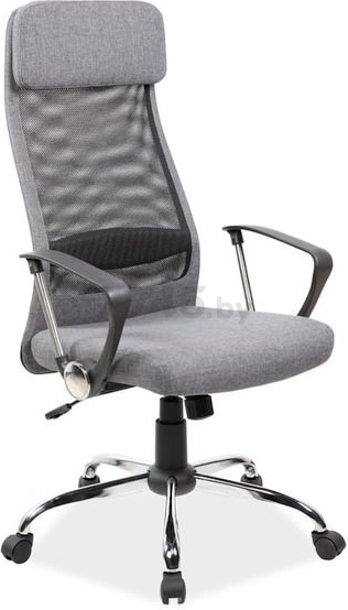 Кресло компьютерное SIGNAL Q-345 серый (OBRQ345SZ)