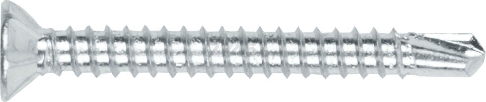 Саморез оконный 3,9х16 мм белый цинк частая резьба со сверлом STARFIX 3000 штук (SMC3-80879-3000)