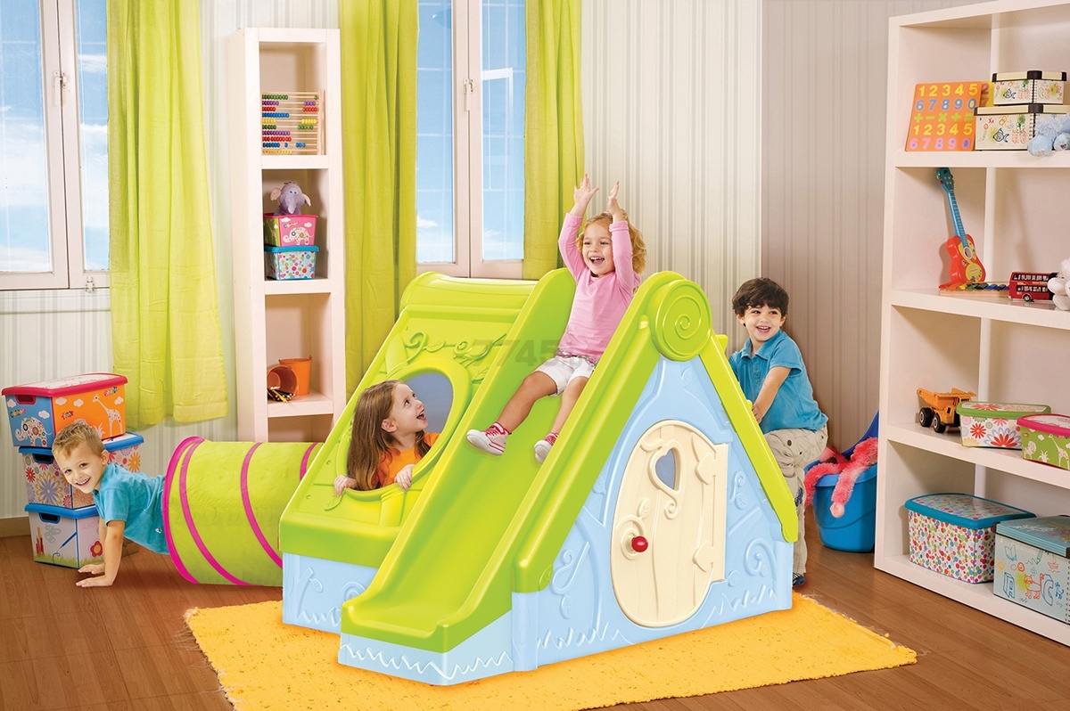 Домик детский игровой KETER Funtivity playhouse (223317) - Фото 3