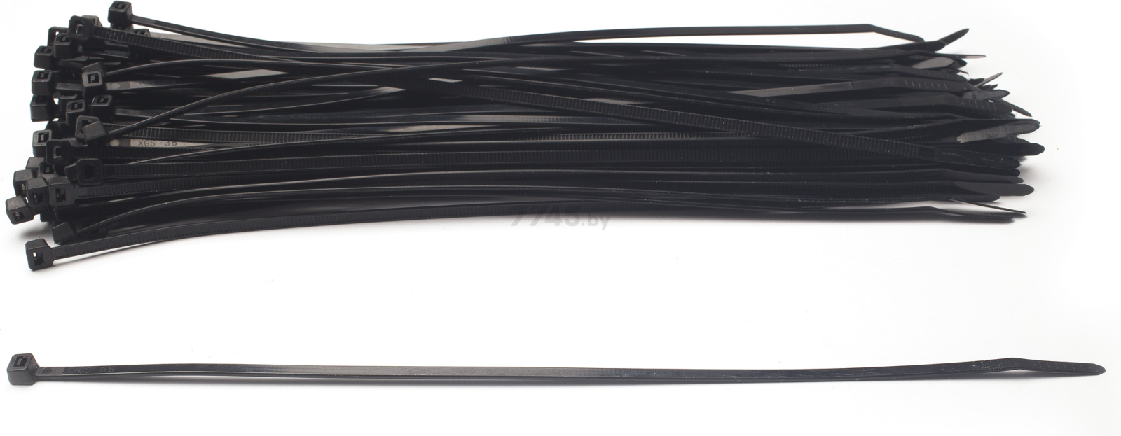 Хомут-стяжка 3,6х250 мм черный STARFIX 100 штук (SMP-45536-100) - Фото 2
