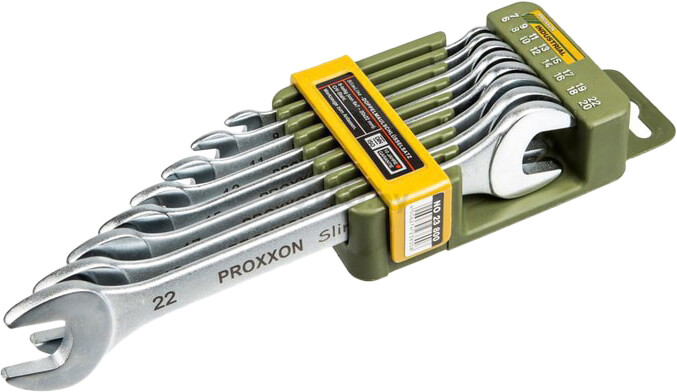 Набор ключей рожковых 6-22 мм 8 предметов PROXXON (23800) - Фото 2