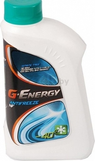Антифриз G11 зеленый G-ENERGY Antifreeze NF 40 1 кг (2422210118)