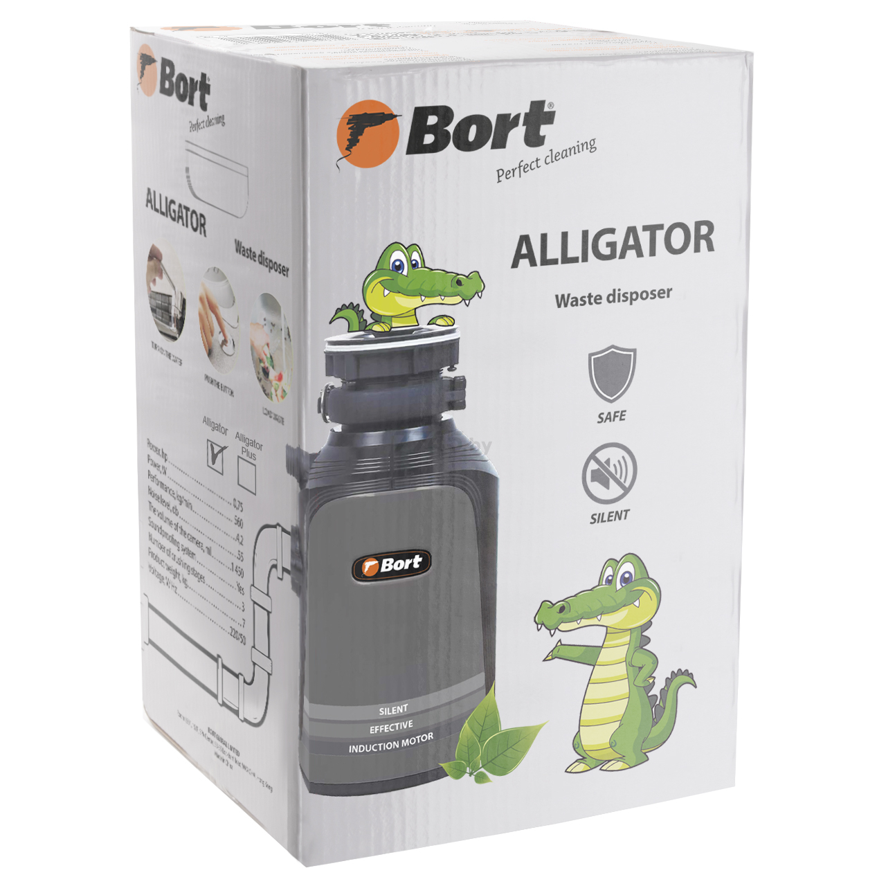 Измельчитель пищевых отходов BORT Alligator Plus - Фото 9