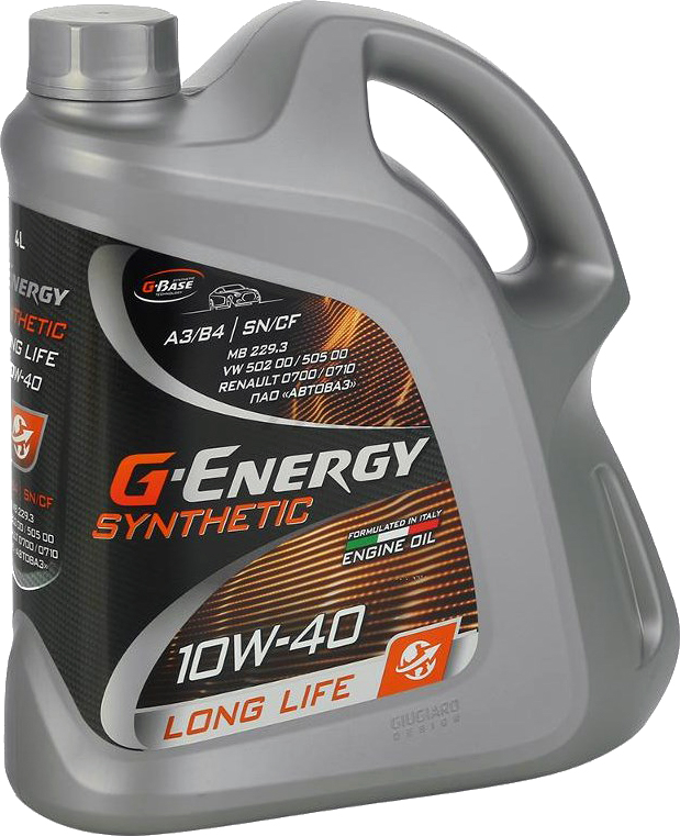 Моторное масло 10W40 синтетическое G-ENERGY Synthetic Long Life 5 л (253142396)